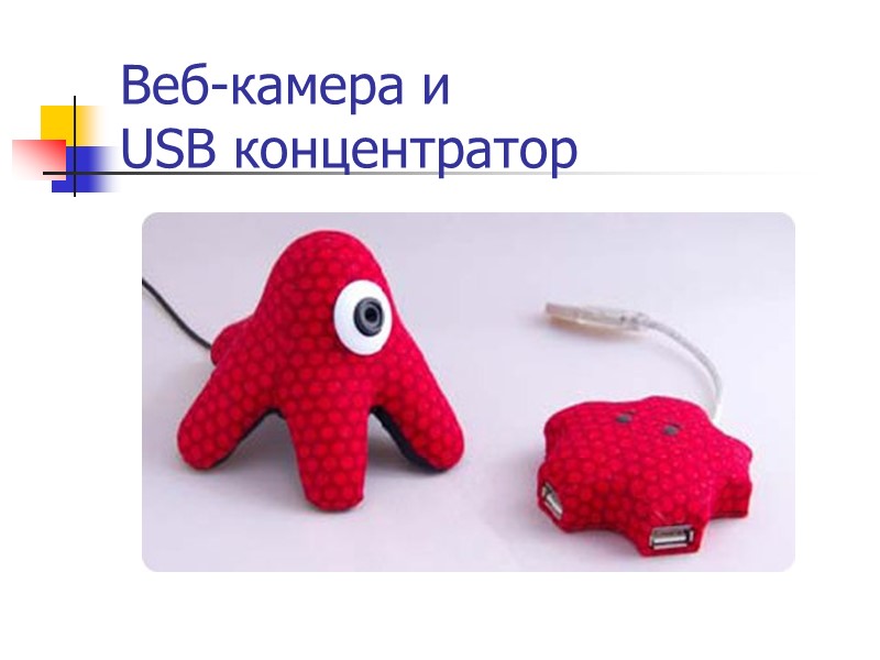 Веб-камера и  USB концентратор